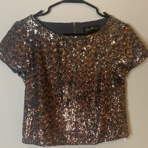Sam Edelman sequin top - Picture 3 of 4
